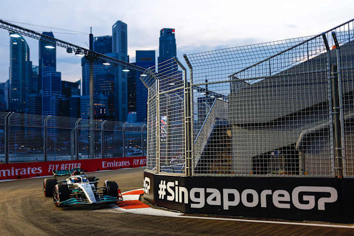 2022 Singapore Grand Prix - Mercedes